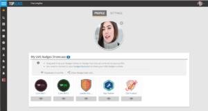 Digital Badges on the Learner Profile in TopClass LMS