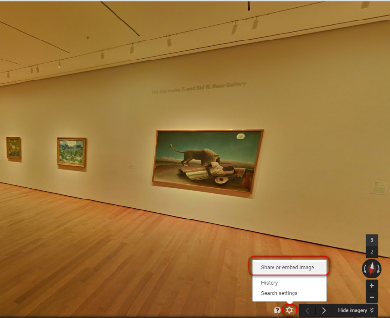 Enhance eLearning Assessment with multimedia google art settings iFrame