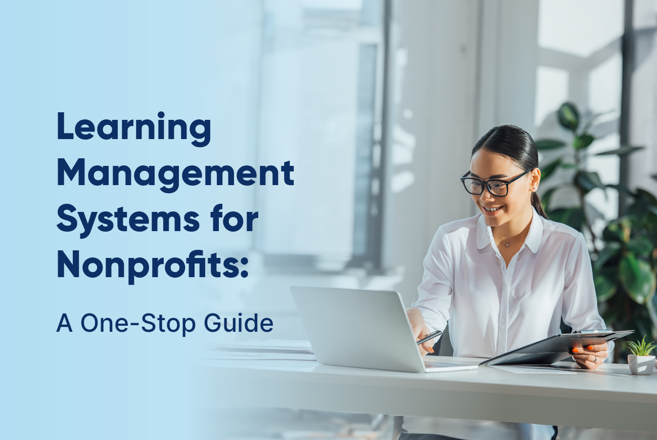 The article’s title, “Learning Management Systems for Nonprofits: A One-Stop Guide.”